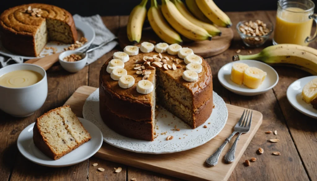 cake banane sans gluten