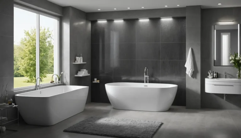 carbonite plate salle de bain