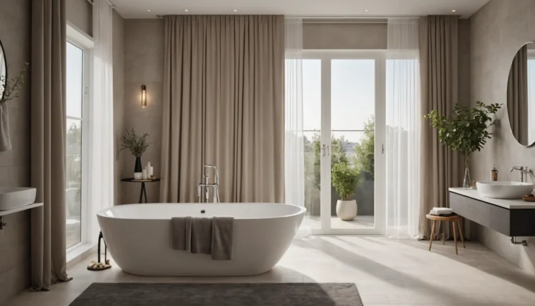 rideau de douche pour baignoire d’angle