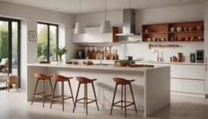 couleur de mur pour une cuisine blanche