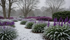 vivaces à fleurs violettes résistantes au froid
